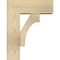 Ekena Millwork Westlake Block Rough Sawn Bracket w/ Offset Brace, Douglas Fir, 6"W x 14"D x 18"H BKT0604X14X18WTL05RDF - alternate 3